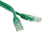 Патч-корд UTP, Cat.5е, 10 м, зелёный, Hyperline PC-LPM-UTP-RJ45-RJ45-C5e-10M-GN