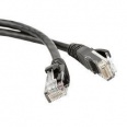 Патч-корд UTP, Cat.5е, 0.3 м, черный, Hyperline PC-LPM-UTP-RJ45-RJ45-C5e-0.3M-BK