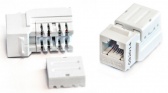 Вставка Keystone Jack RJ-45(8P8C), категория 6, 110 IDC, заделка NE-TOOL, красная Hyperline KJNE-8P8C-C6-90-RD