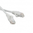 Патч-корд UTP, Cat.5е, 5 м, белый, Hyperline PC-LPM-UTP-RJ45-RJ45-C5e-5M-WH