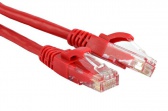 Патч-корд UTP, Cat.5е, 10 м, красный, Hyperline PC-LPM-UTP-RJ45-RJ45-C5e-10M-RD