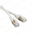 Патч-корд FTP, экранированный, Cat.5е, 0.5 м, серый, Hyperline PC-LPM-STP-RJ45-RJ45-C5e-0.5M-GY