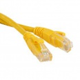 Патч-корд UTP, Cat.5е, 10 м, желтый, Hyperline PC-LPM-UTP-RJ45-RJ45-C5e-10M-YL