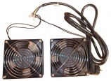 Вентилятор двойной 220 V Hyperline TFY-WMC-2FAN