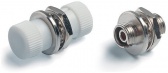 Проходной адаптер FC-FC, SM (для одномодового кабеля), D-тип, корпус металл Hyperline FC-FC-SM